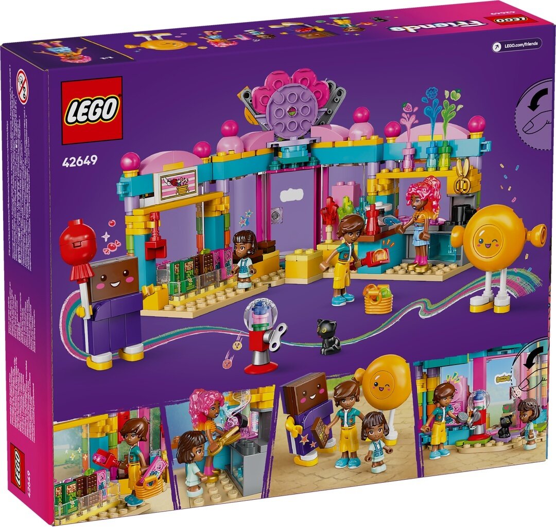 LEGO® Friends 42649 Heartlake City Süßwarenladen Person, Spielbereich