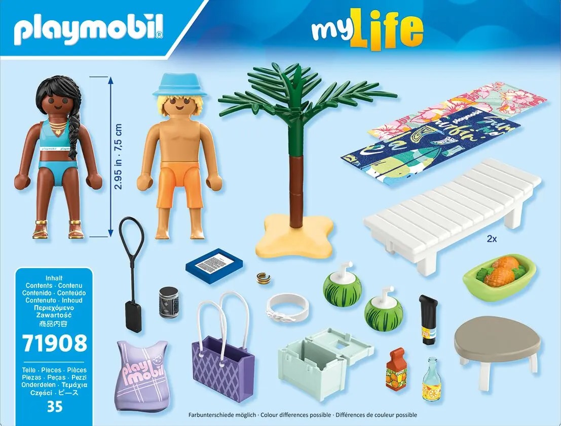 PLAYMOBIL 71908 My Life: Pärchenausflug an den Strand