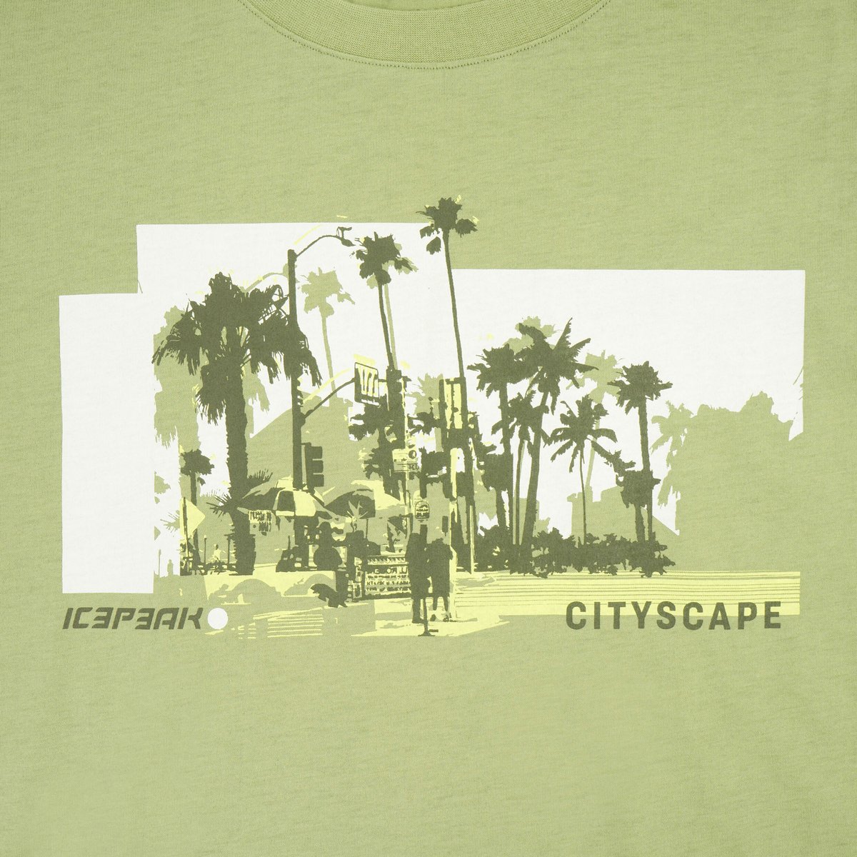 ICEPEAK 957680689I AKERI T-Shirt Herren Hellgrün Gr. XL