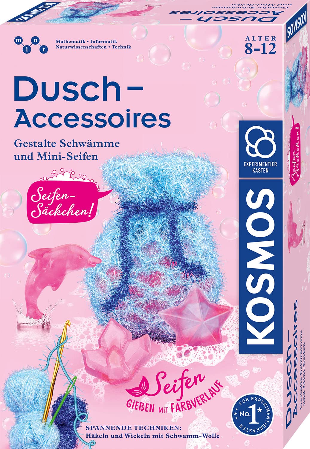 Kosmos Dusch-Accessoires Kreative Seifen-Experimente & Duschspaß Für Kinder 671600 Kosmos, Dusch-Accessoires, Kreative, Seifen-Experimente, &, Duschspaß, Für, Kinder, 671600