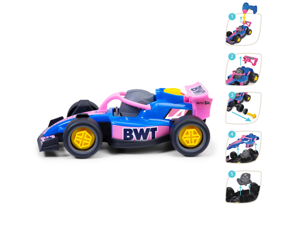 Dickie Toys ABC Build A Alpine Racing Car