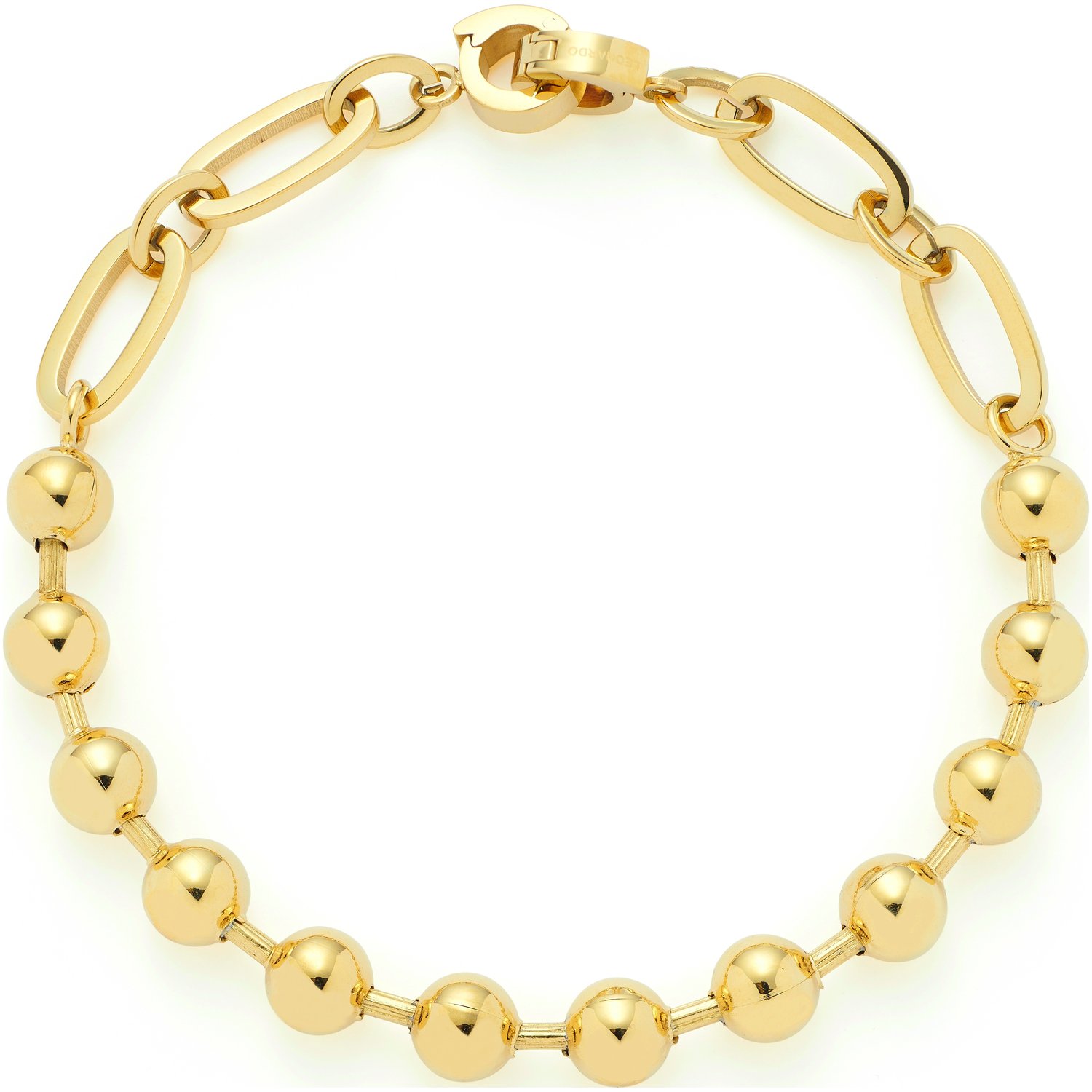 Leonardo 024925 Armband gold Dotty Clip&Mix