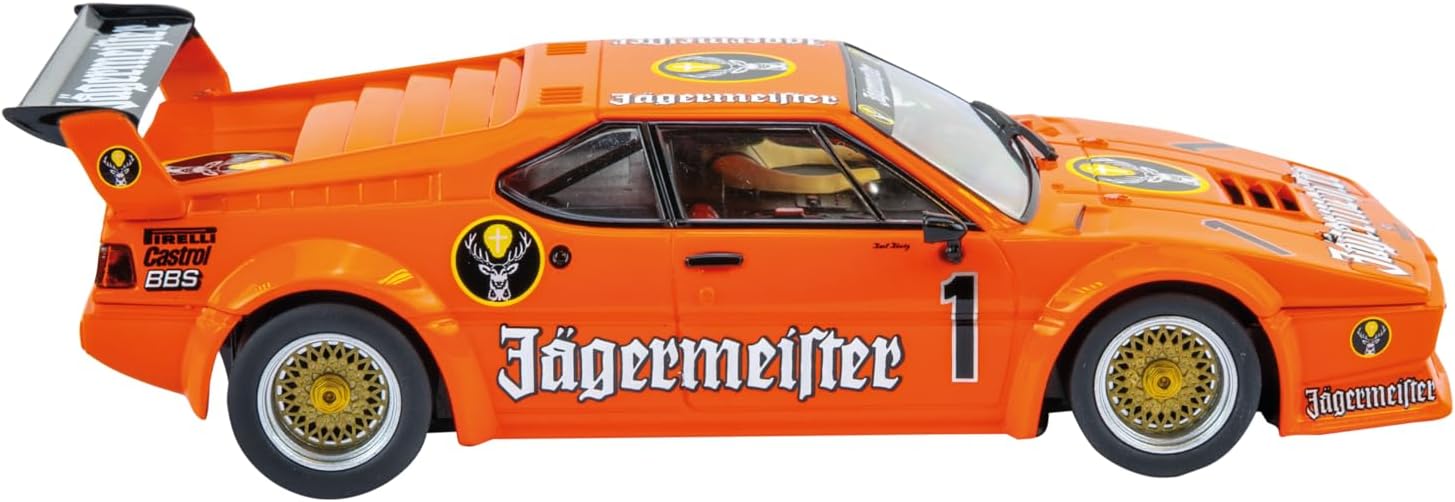 Carrera BMW M1 Procar "Jägermeister Racing Team" - Slotcar im Maßstab 1:24 20023976 Sprach, Auto, Leichtmetallfelge, Reifen, Rad