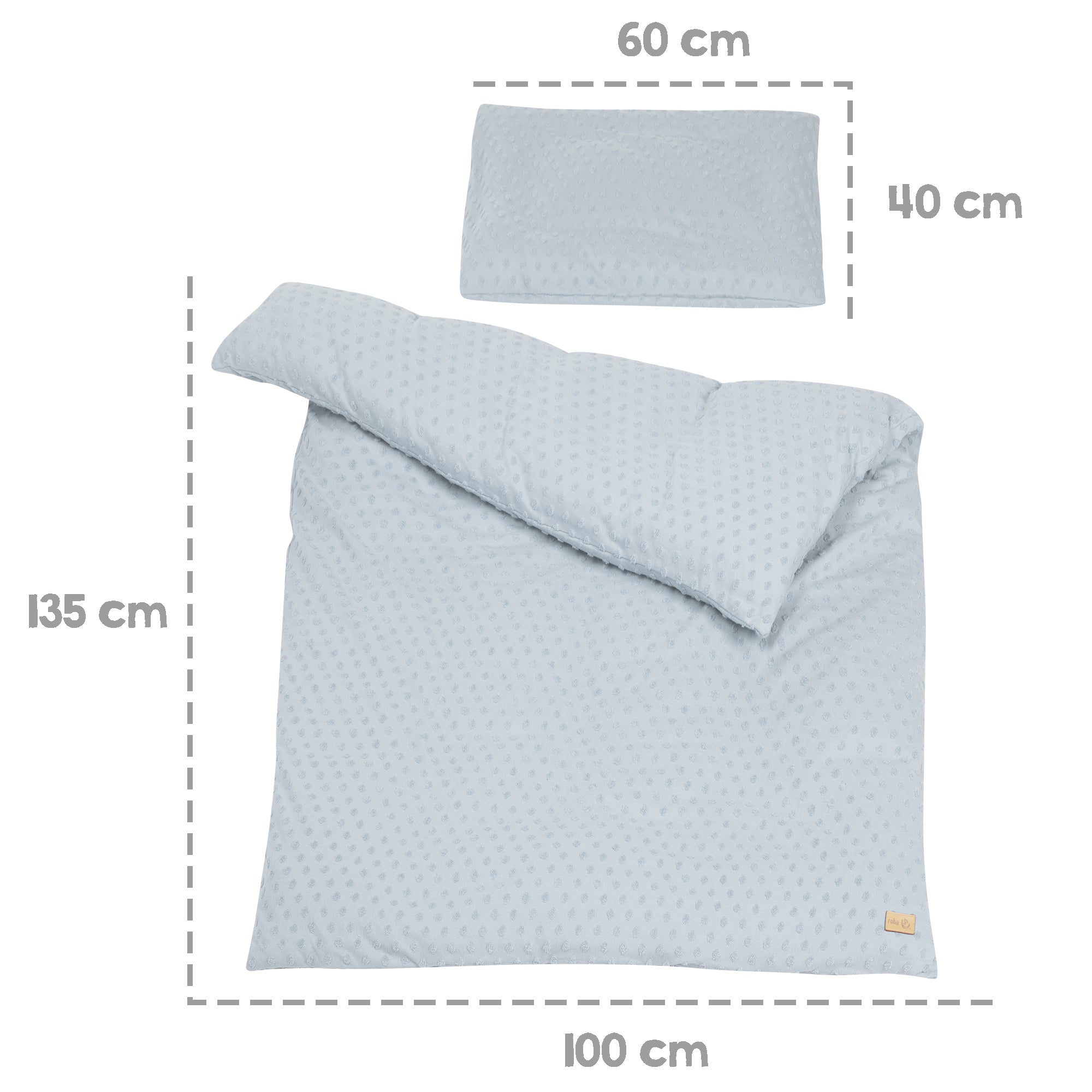 Roba 314091G228 Bettwäsche 2-tlg Lil Planet türkis hell blau – Bettwäschen - Produktbild 6