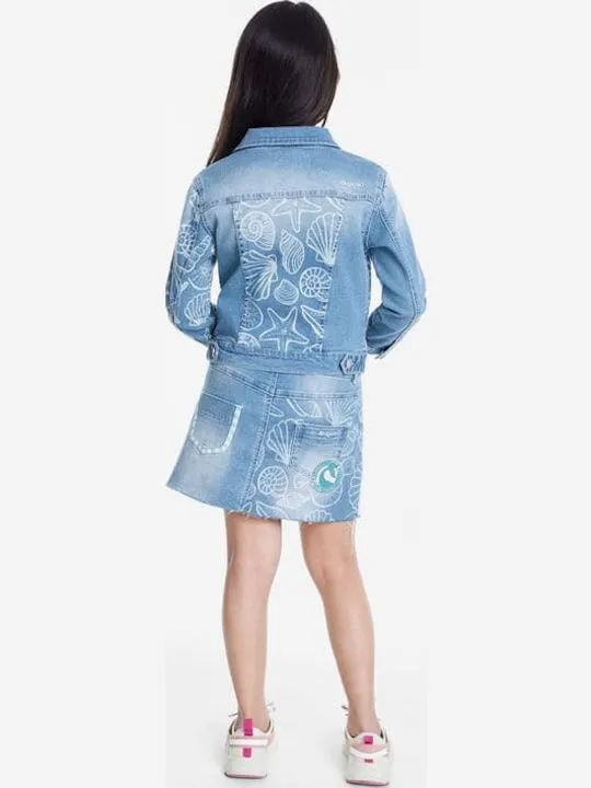 Desigual Mädchen Mantel „Chaq Cerezas“ - Mehrfarbig 20SGED04 Desigual Mädchen Mantel „Chaq Cerezas“ - Mehrfarbig 20SGED04