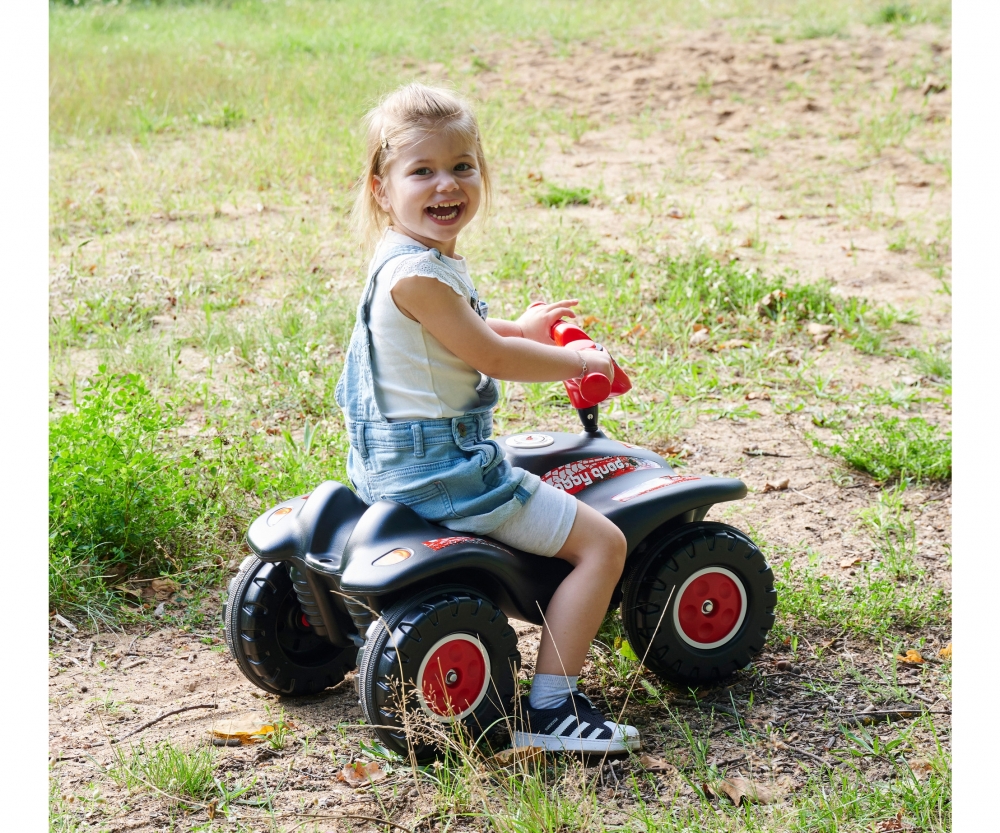 BIG Bobby Car Quad Racing Rot 800056413