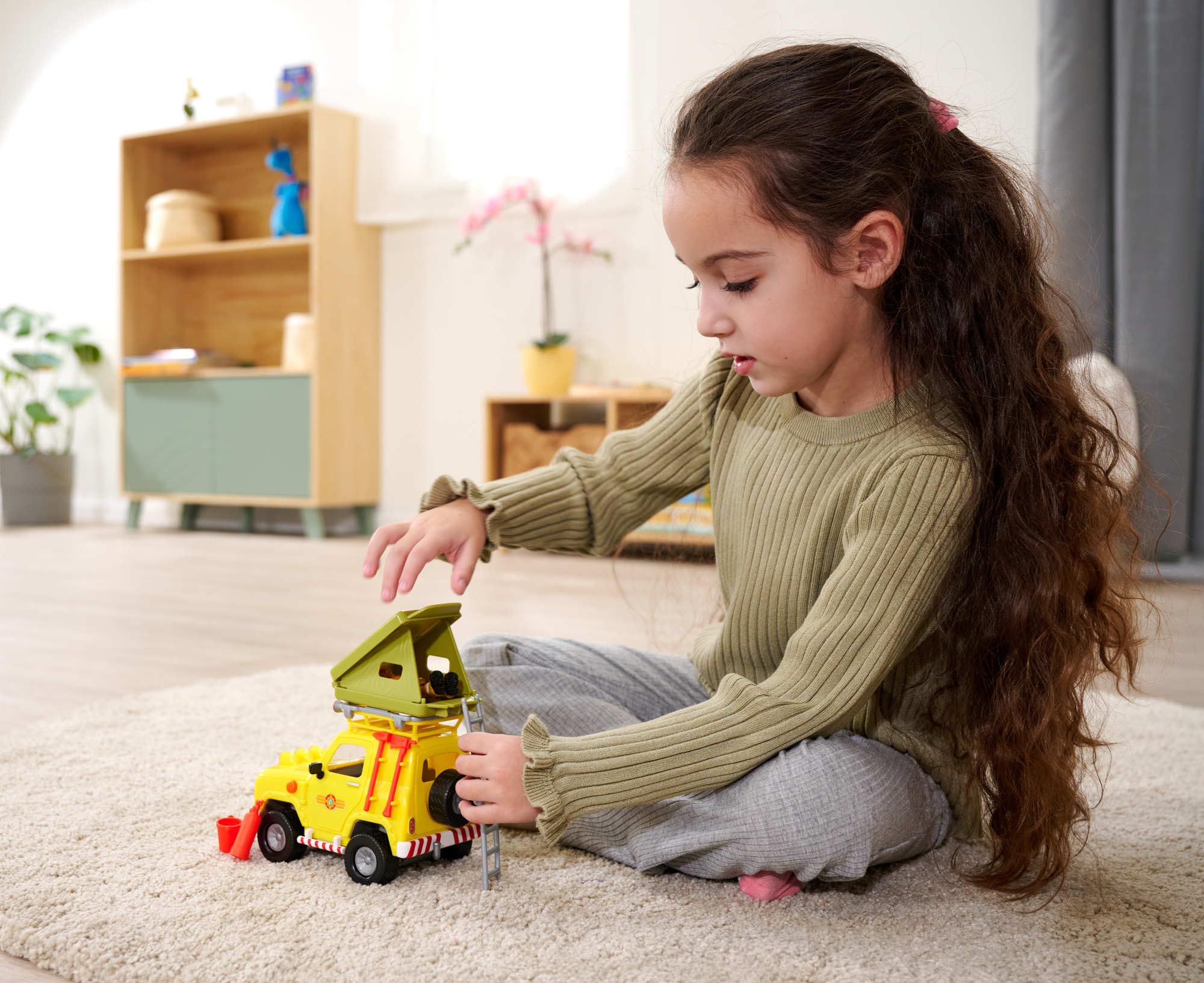 Simba Sam Geländewagen mit Dachzelt 109252653 Person, Spielzeug