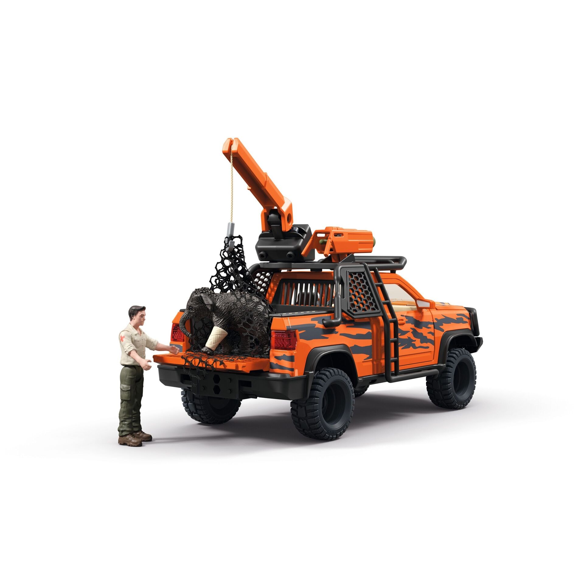 Abenteuerfahrzeug im Dschungel - Schleich - SCHLEICH 42720 Fahrzeug - Schleich - Abenteuerfahrzeug im Dschungel - Modell SCHLEICH 42720 Produktbild fuer Online-Shop