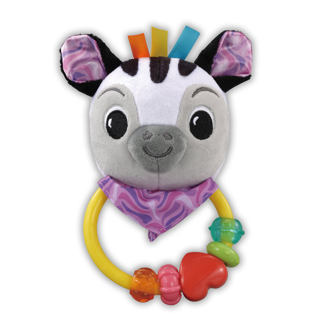 VTech Babys Tierfreunde-Geschenkset Motorik-Spielzeug ab 6 Monaten VTech Babys Tierfreunde-Geschenkset aus 3 Teilen: weiches Stoffbuch, Zebrarassel, Vogel mit Spiegel & Beißhilfe; 6 Lieder, 45 Melodien, 82 % recycelter Plüsch, kindersicher ab 0,5 J., Spielzeug, Plüsch, Rassel