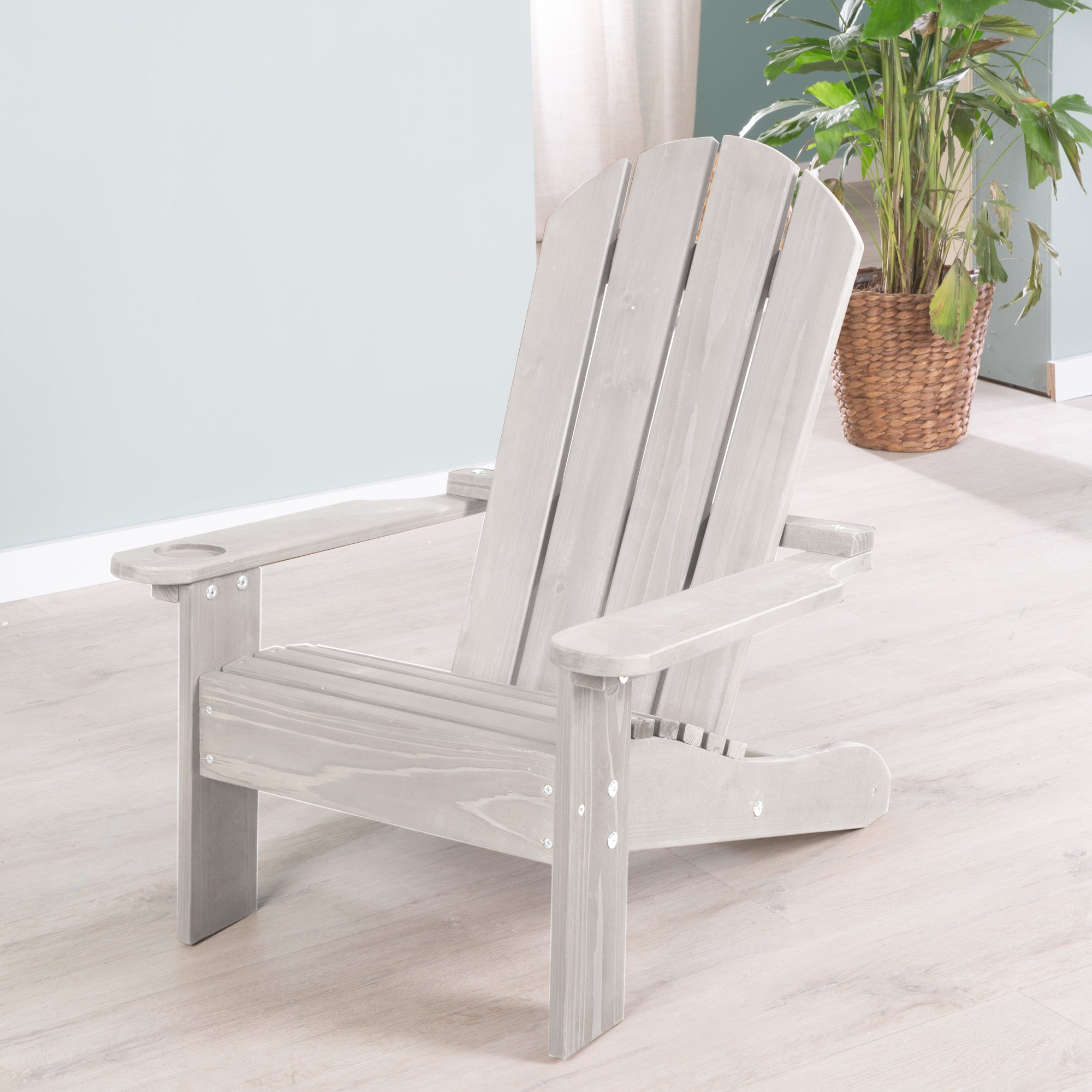 Roba 457006GA Outdoorstuhl "Deck Chair" grau – Outdoor FSC - Bild 2 Roba 457006GA Outdoorstuhl "Deck Chair" grau – Outdoor FSC - Produktbild 2