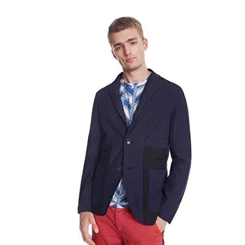 Desigual Herren Blazer „Adler“ - Blau 20SMAW08 GR. 54