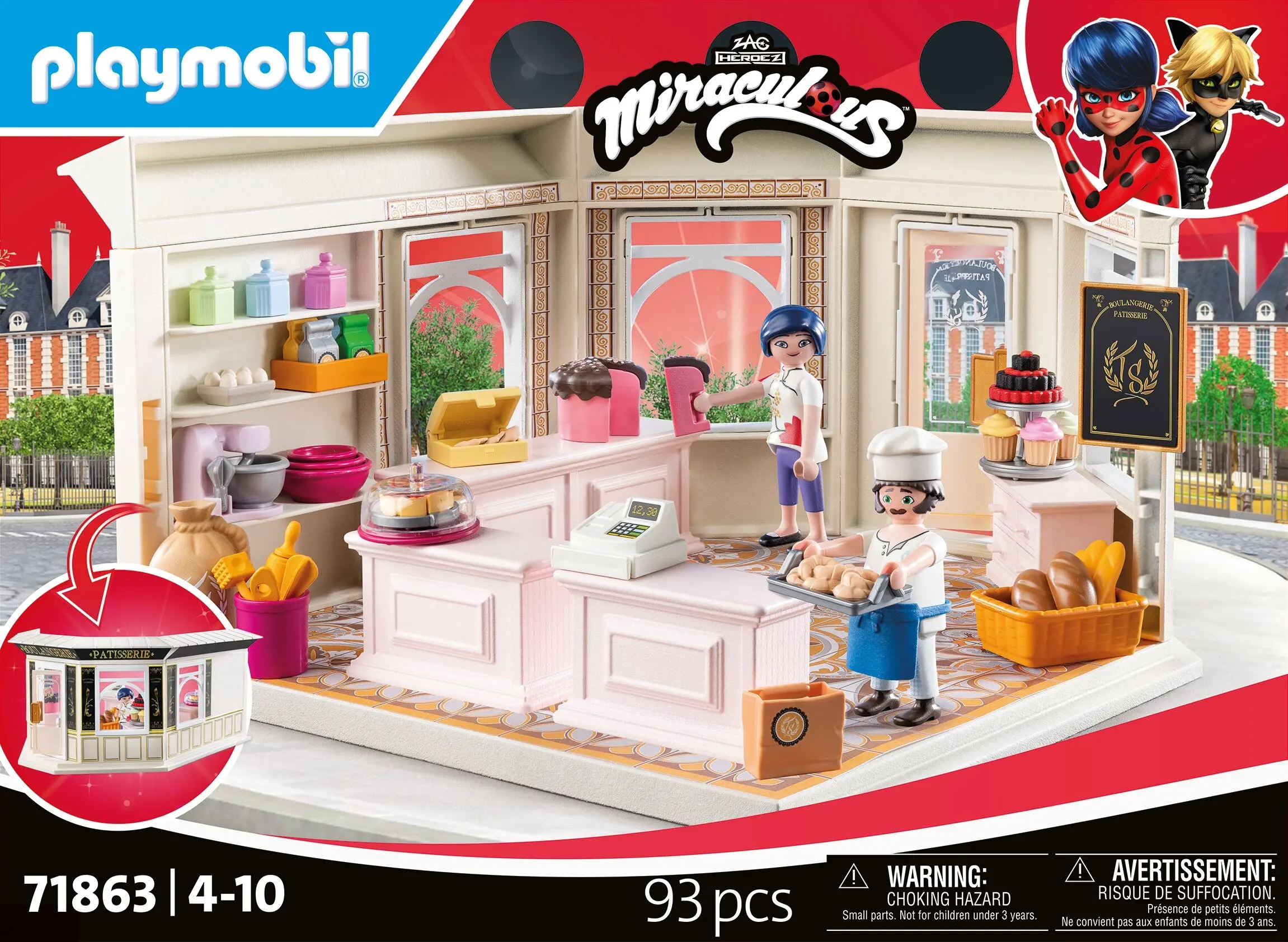 PLAYMOBIL 71863 Miraculous: Französische Bäckerei PLAYMOBIL 71863 Miraculous: Französische Bäckerei