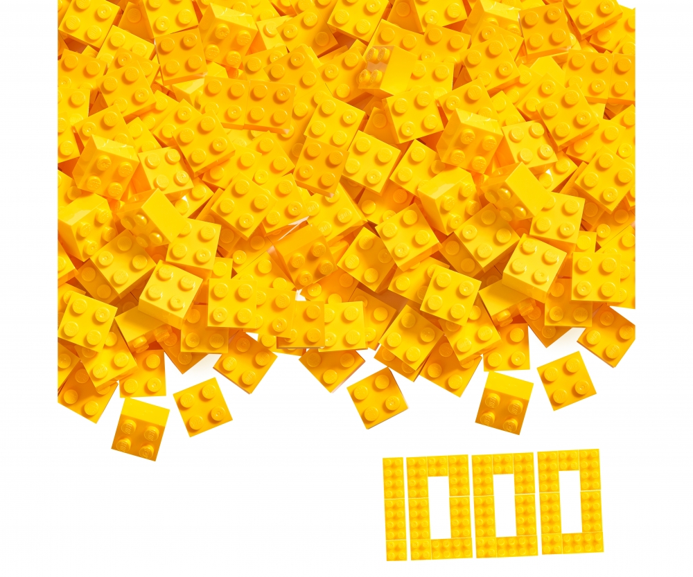Androni Blox 1000 gelbe 4er Steine lose