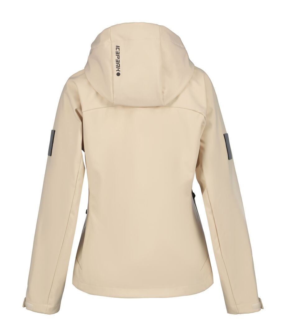 ICEPEAK ICEPEAK 254972542IBE BURLINGTON Softshell Jacke Damen Beige ICEPEAK ICEPEAK 254972542IBE BURLINGTON Softshell Jacke Damen Beige