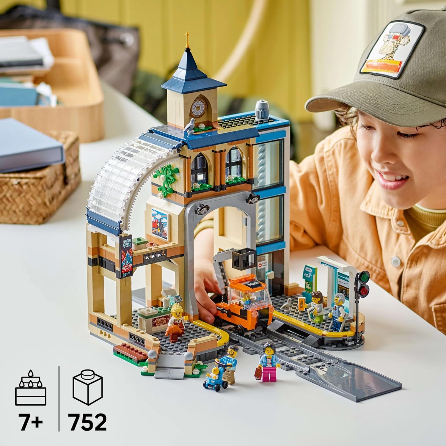 LEGO® City 60469 Hauptbahnhof Spielzeug, Lego-Set