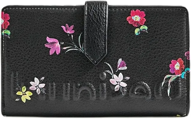 Desigual Damen Geldbörse 22SAYP16 - Schwarz Desigual Damen Geldbörse 22SAYP16 - Schwarz
