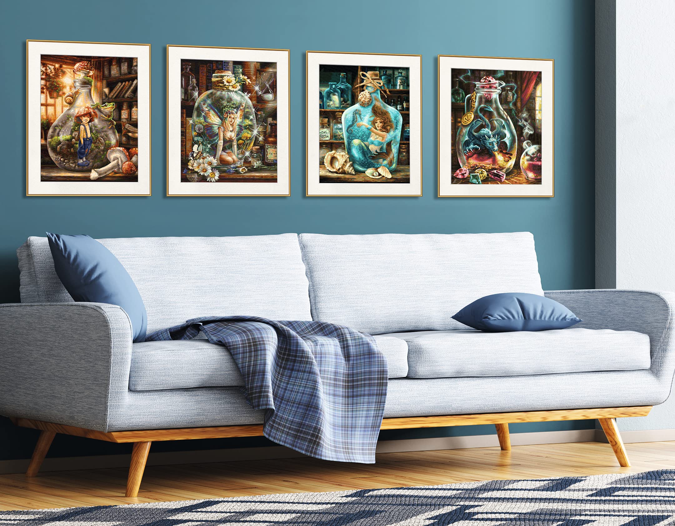 Couch, Dekoration für Zuhause, Malerei, Innenarchitektur, Kissen