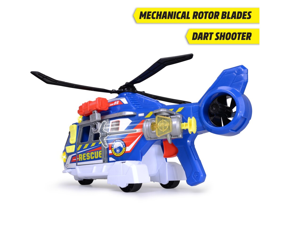 Dickie Toys Helicopter 203307002 Flugzeug, Hubschrauber, Transport, Fahrzeug, Spielzeug