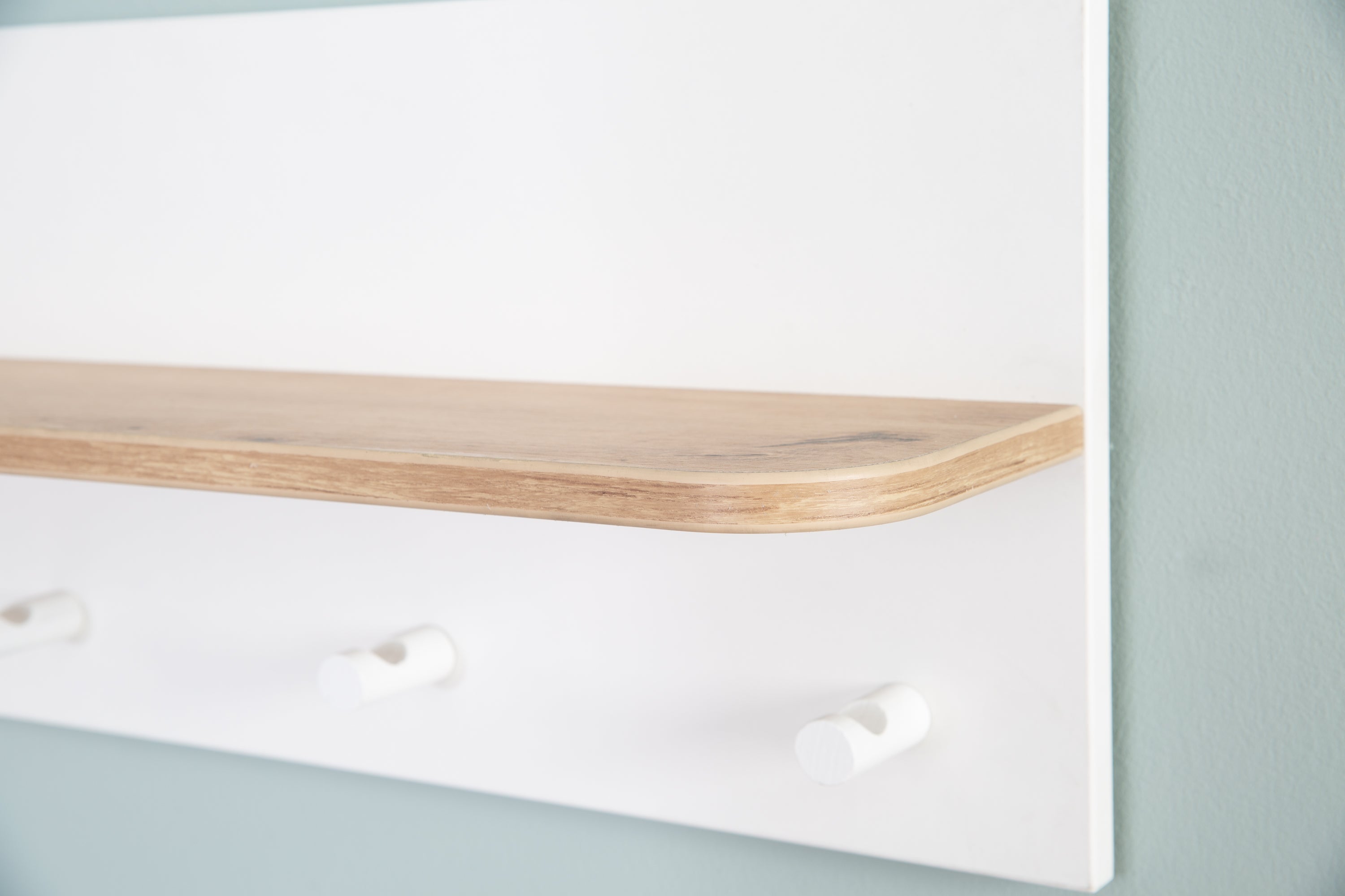 Roba 1513830 Wandgarderobe Ava weiß – Wandregal - Produktbild 8