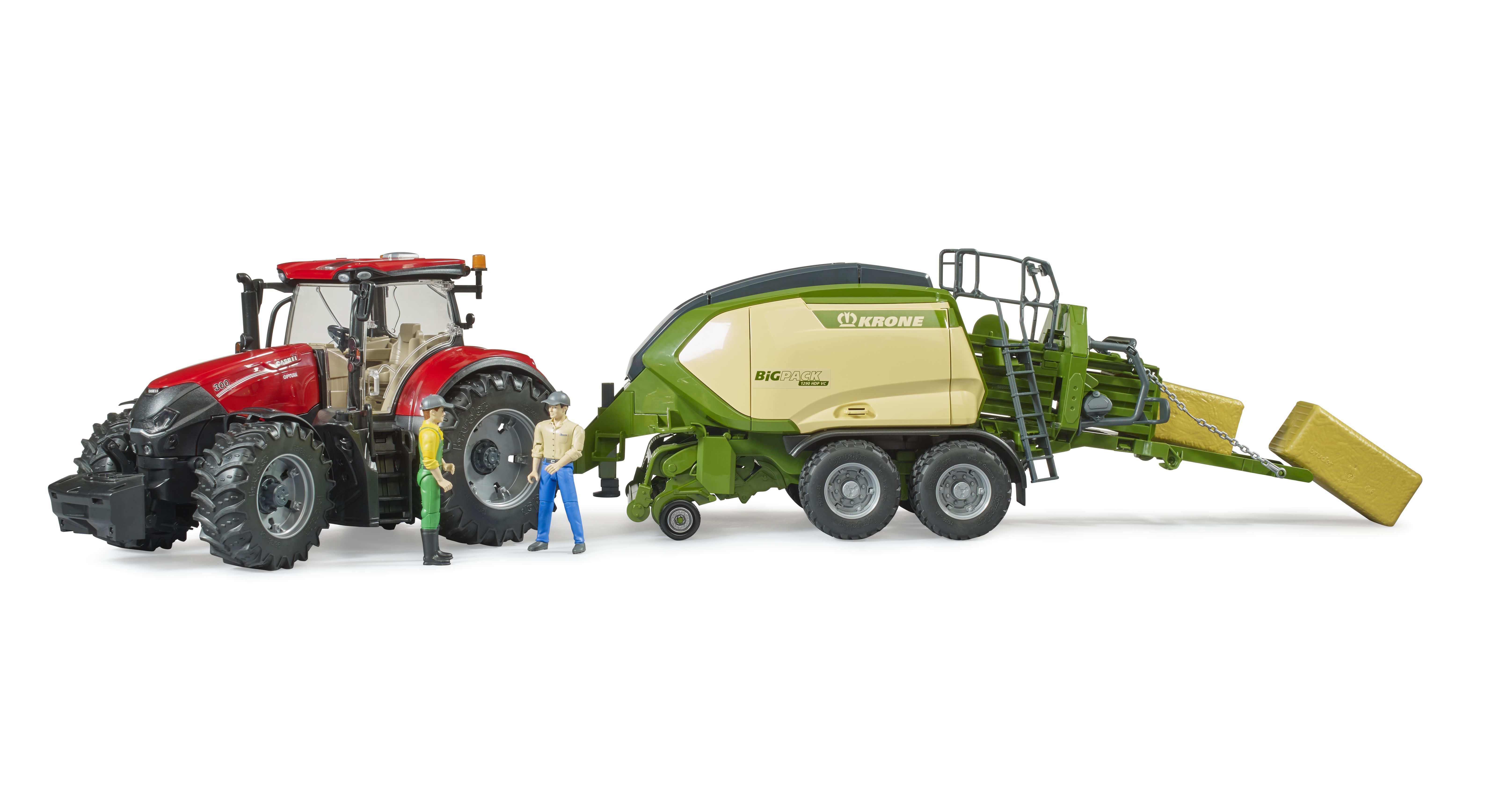 BRUDER 02033 - Krone Big Pack 1290hdp VC mit 2 Quaderballen - Bild 6 BRUDER 02033 - Krone Big Pack 1290hdp VC mit 2 Quaderballen - Bild 6