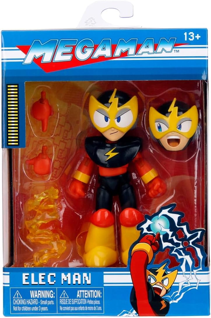 Jada 253251026 Mega Man - Elec Man Actionfigur 4.5 Zoll (11.4 cm) Jada 253251026 Mega Man - Elec Man Actionfigur 4.5 Zoll (11.4 cm)