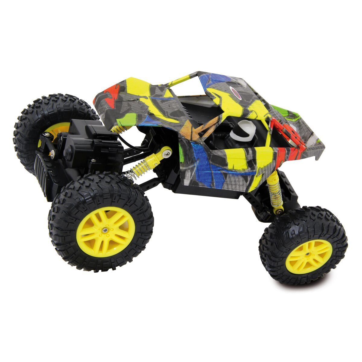 JAMARA Hillriser Crawler 4WD 1:18 gelb 2,4GHz ab 6 Jahren