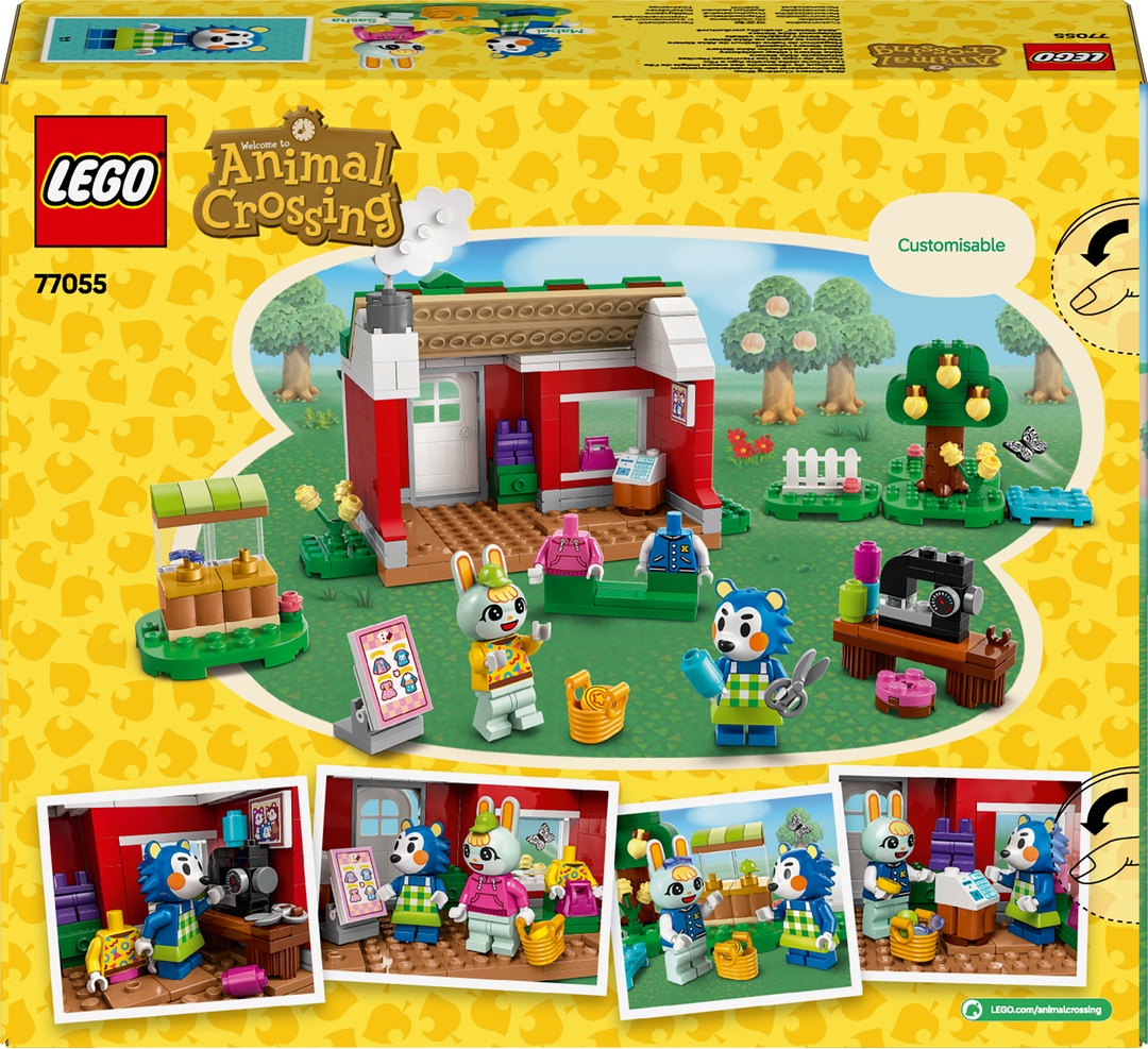 LEGO® Animal Crossing™ 77055 Die Schneiderei der Schneiderschwestern LEGO® Animal Crossing™ 77055 Die Schneiderei der Schneiderschwestern