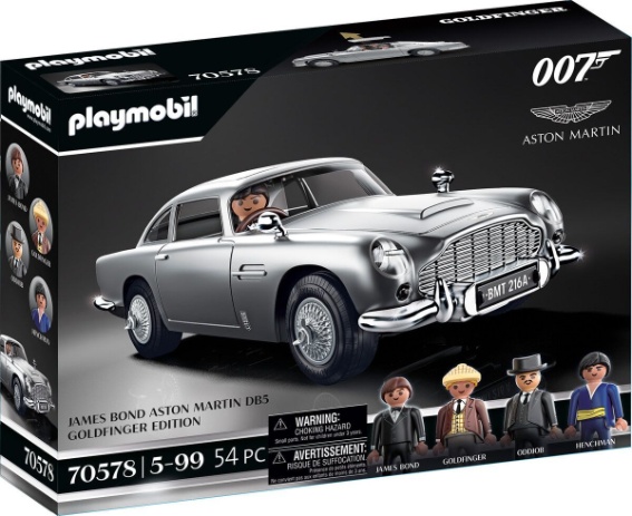 PLAYMOBIL 70578 James Bond Aston Martin DB5 Goldfinger Edition PLAYMOBIL, 70578, James, Bond, Aston, Martin, DB5, Goldfinger, Edition, Auto, Leichtmetallfelge, Rad, Werbung, Auto, Plakat, Person, Leichtmetallfelge