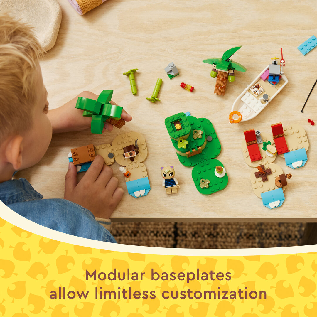 LEGO® Animal Crossing™ Käptens Insel-Bootstour 77048 Spielzeug, Junge, Kind, Männlich, Person