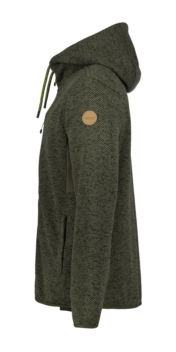 ICEPEAK 957662655I MANAWA Fleecejacke Herren Grün Gr. L