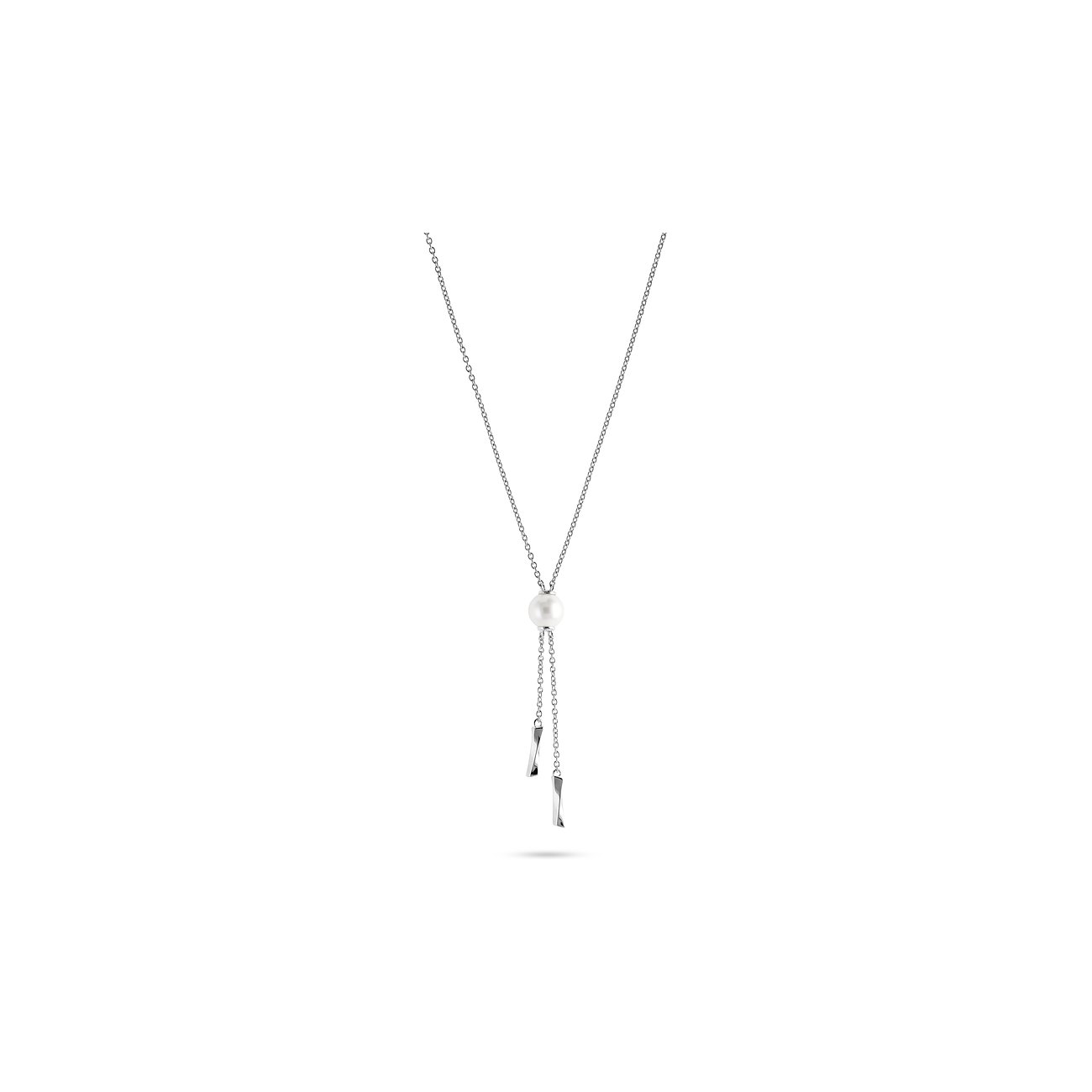 JETTE S.K2E08700 KETTE JOY, PERLE, SILBER, 42+3 CM