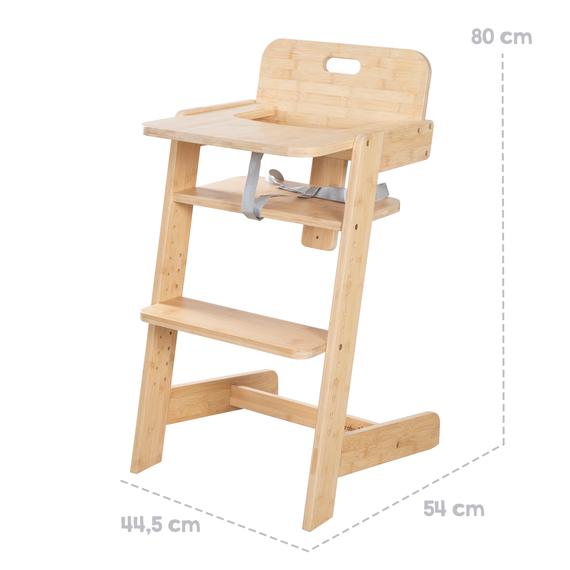 Roba 7541BBFS Treppenhochstuhl Bambus - Produktbild 13
