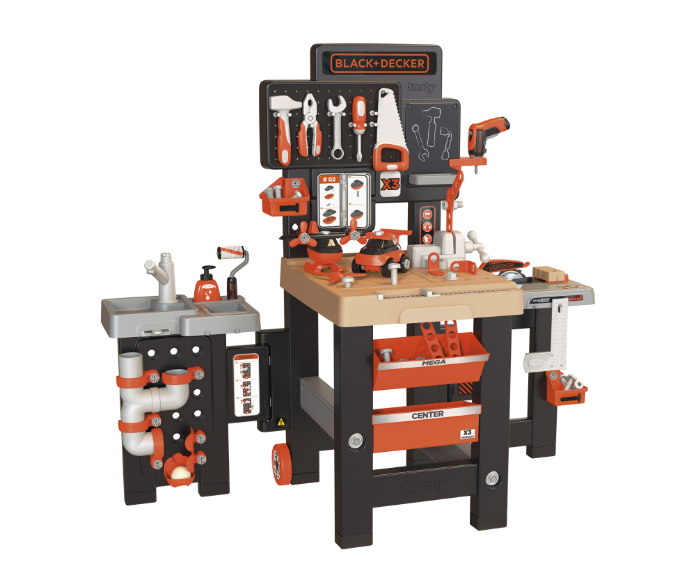 Smoby Smoby Black+Decker Werkbank Mega Center