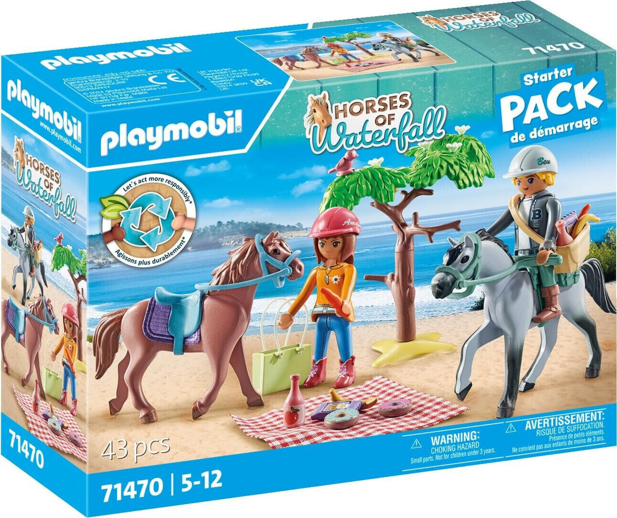 PLAYMOBIL 71495 Ponyturnier PLAYMOBIL, 71495, Ponyturnier, Person, Figur, Pferd, Helm, Schuh
