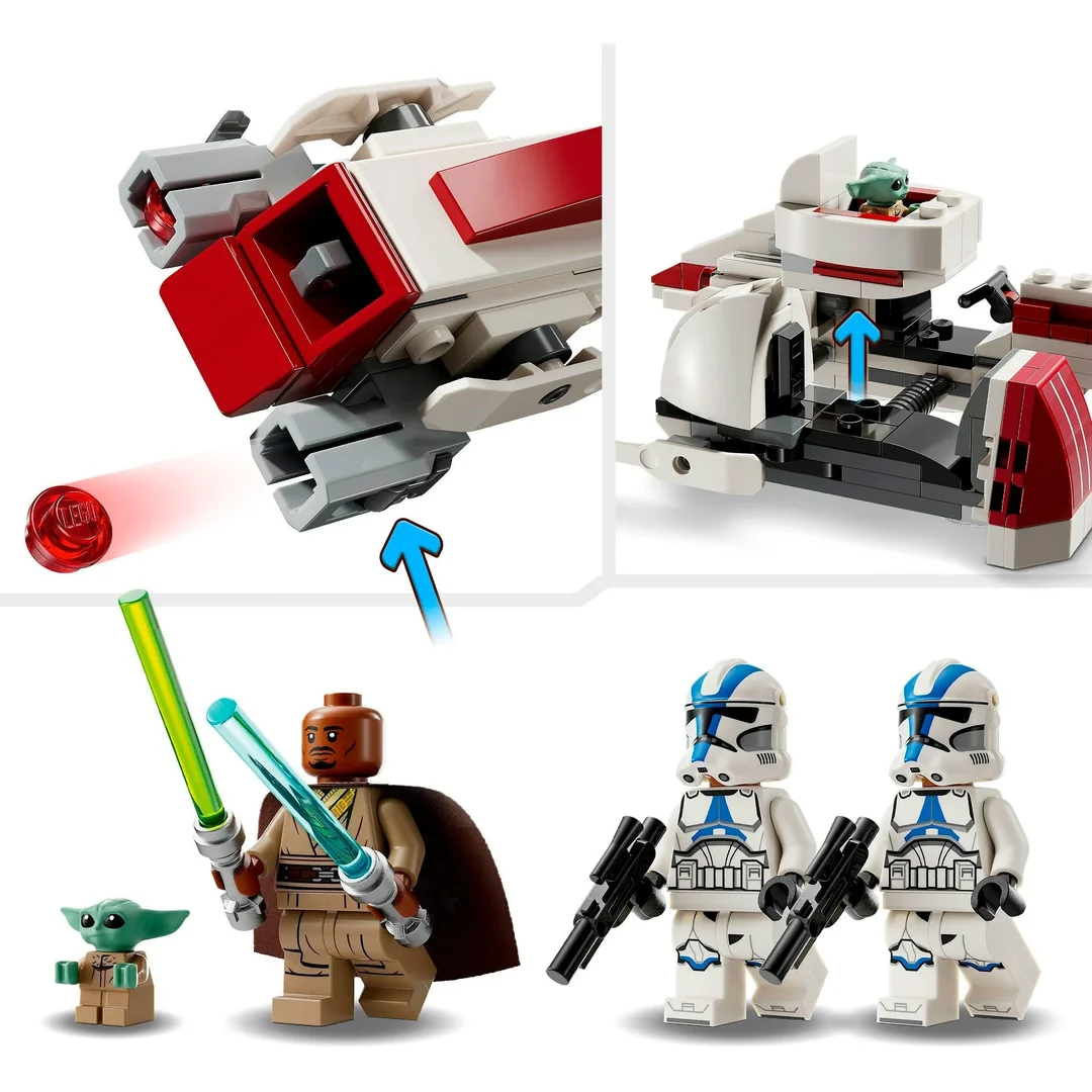 LEGO® Star Wars™ Flucht mit dem BARC Speeder 75378