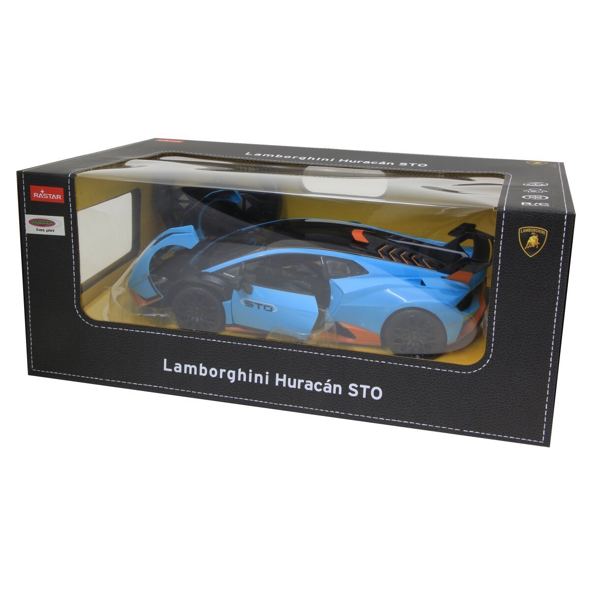 JAMARA Lamborghini Huracán STO 1:14 blau 2,4GHz Tür manuell ab 6 Jahren JAMARA Lamborghini Huracán STO 1:14 blau 2,4GHz Tür manuell ab 6 Jahren