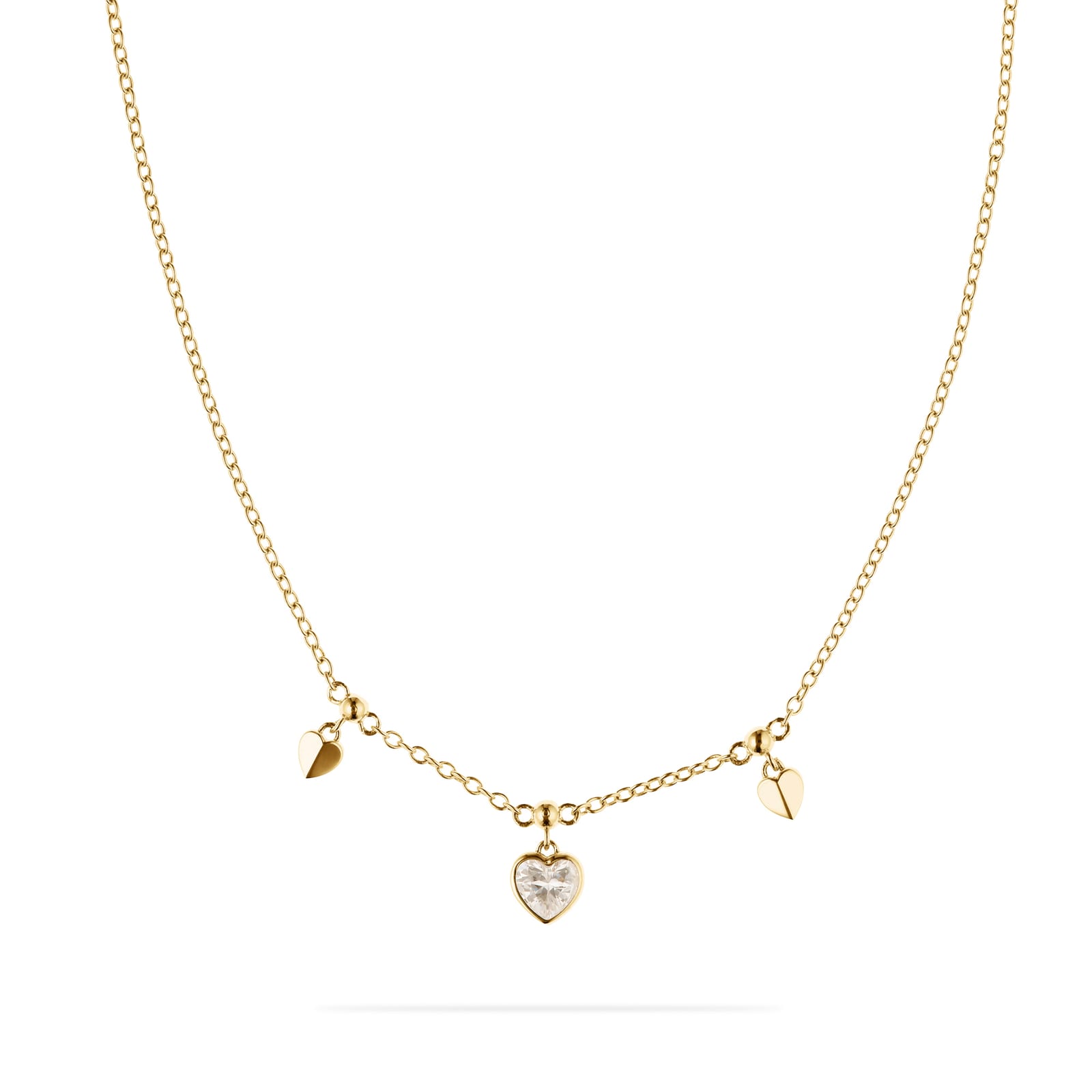 JETTE S.K1E07000 KETTE DIAMOND GOLD 45+3 CM JETTE S.K1E07000 KETTE DIAMOND GOLD 45+3 CM