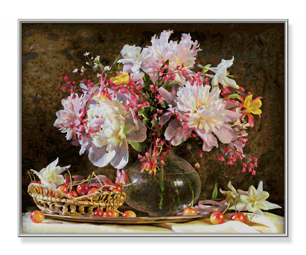 Schipper MNZ - Blumenstrauß mit Kirschen