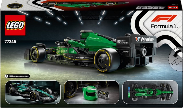 LEGO® Speed Champions Aston Martin Aramco F1 AMR24 Rennauto 77245 Auto, Formel Eins, Sport, Transport, Fahrzeug
