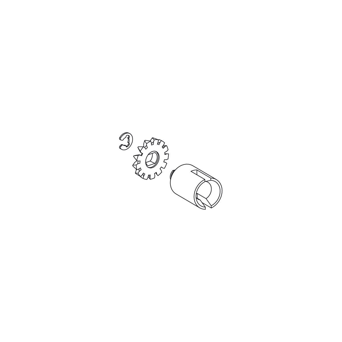 JAMARA Kegelzahnrad B diff VE2 Vo-Mj-Ti-Ho-In-LQ-CC inkl. Knochenpfanne + E-Ring JAMARA Kegelzahnrad B diff VE2 Vo-Mj-Ti-Ho-In-LQ-CC inkl. Knochenpfanne + E-Ring
