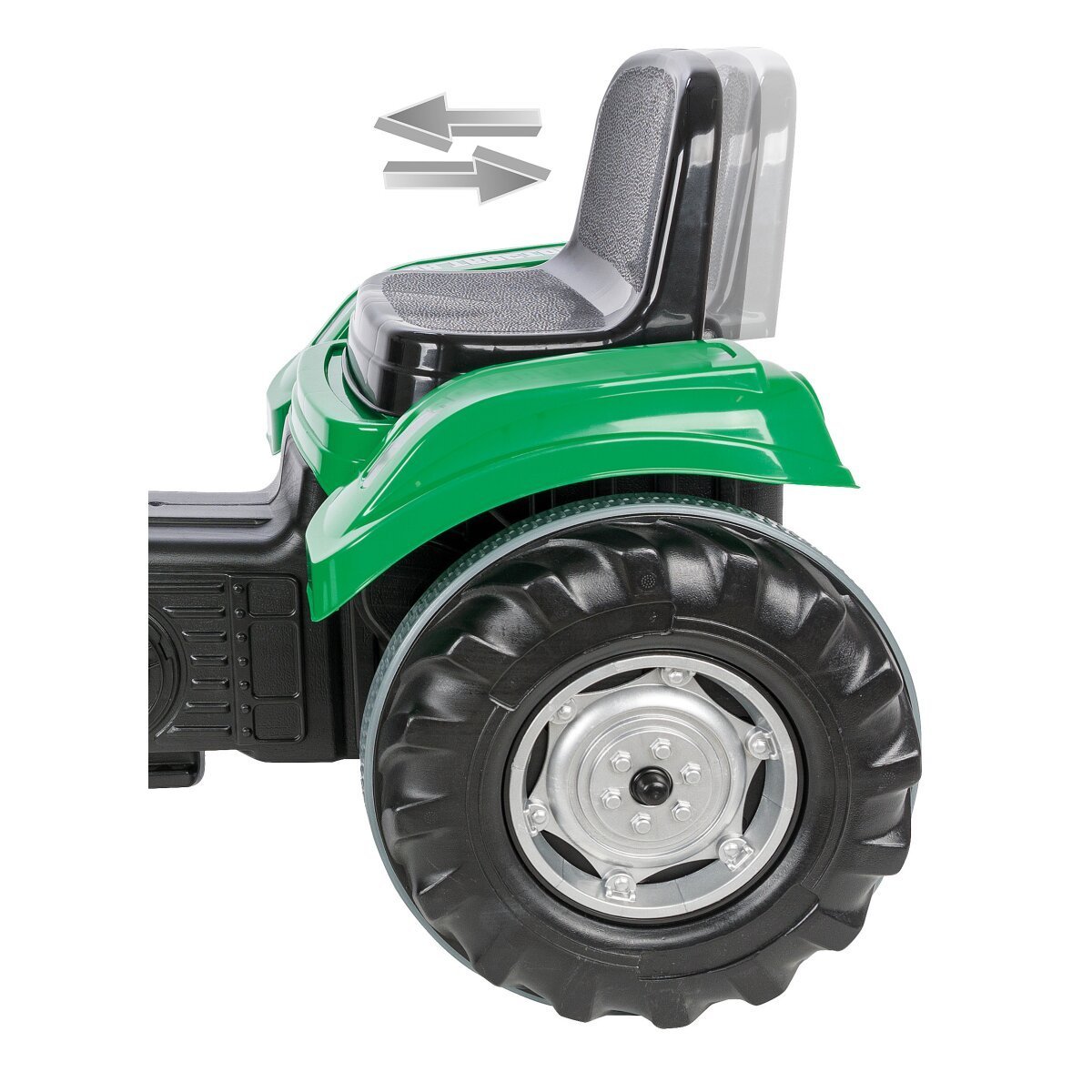 JAMARA Ride-on Traktor Big Wheel 12V grün ab 3 Jahren