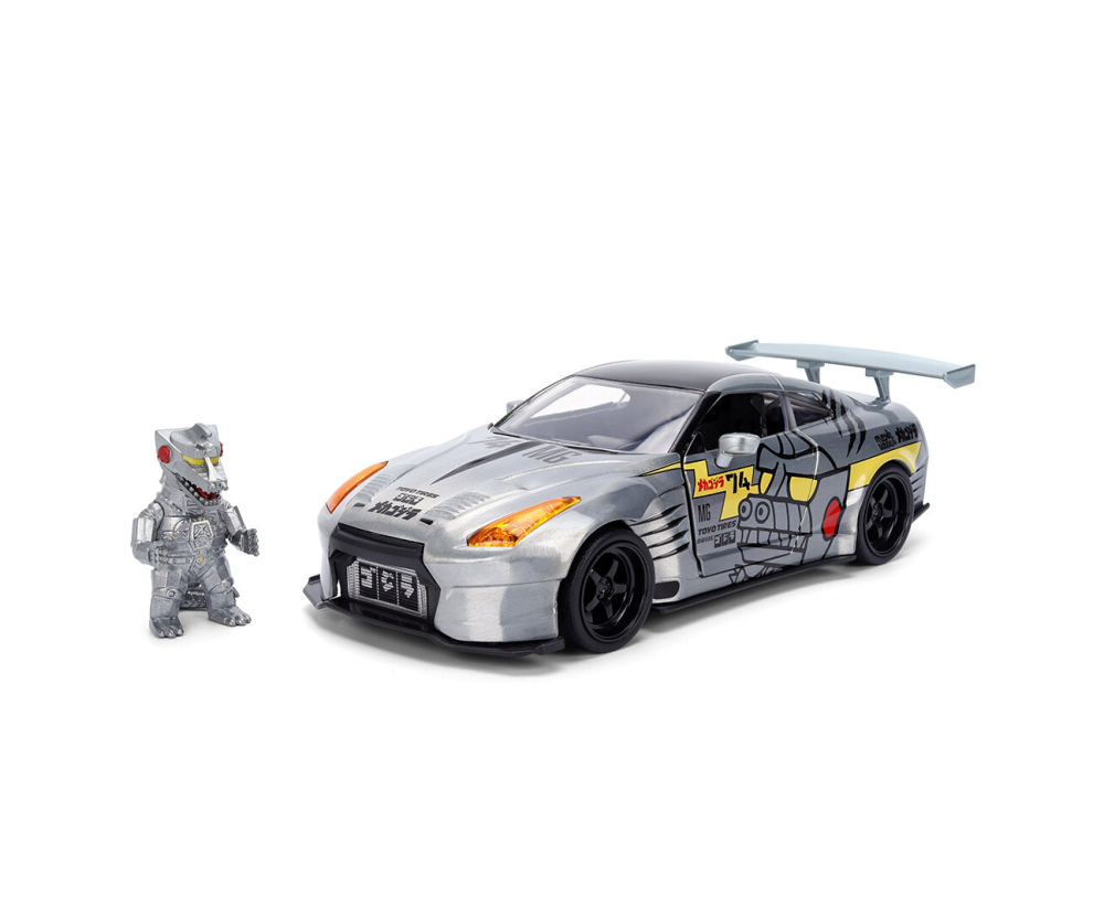Jada Mechagodzilla 2009 Nissan GT-R 1:24