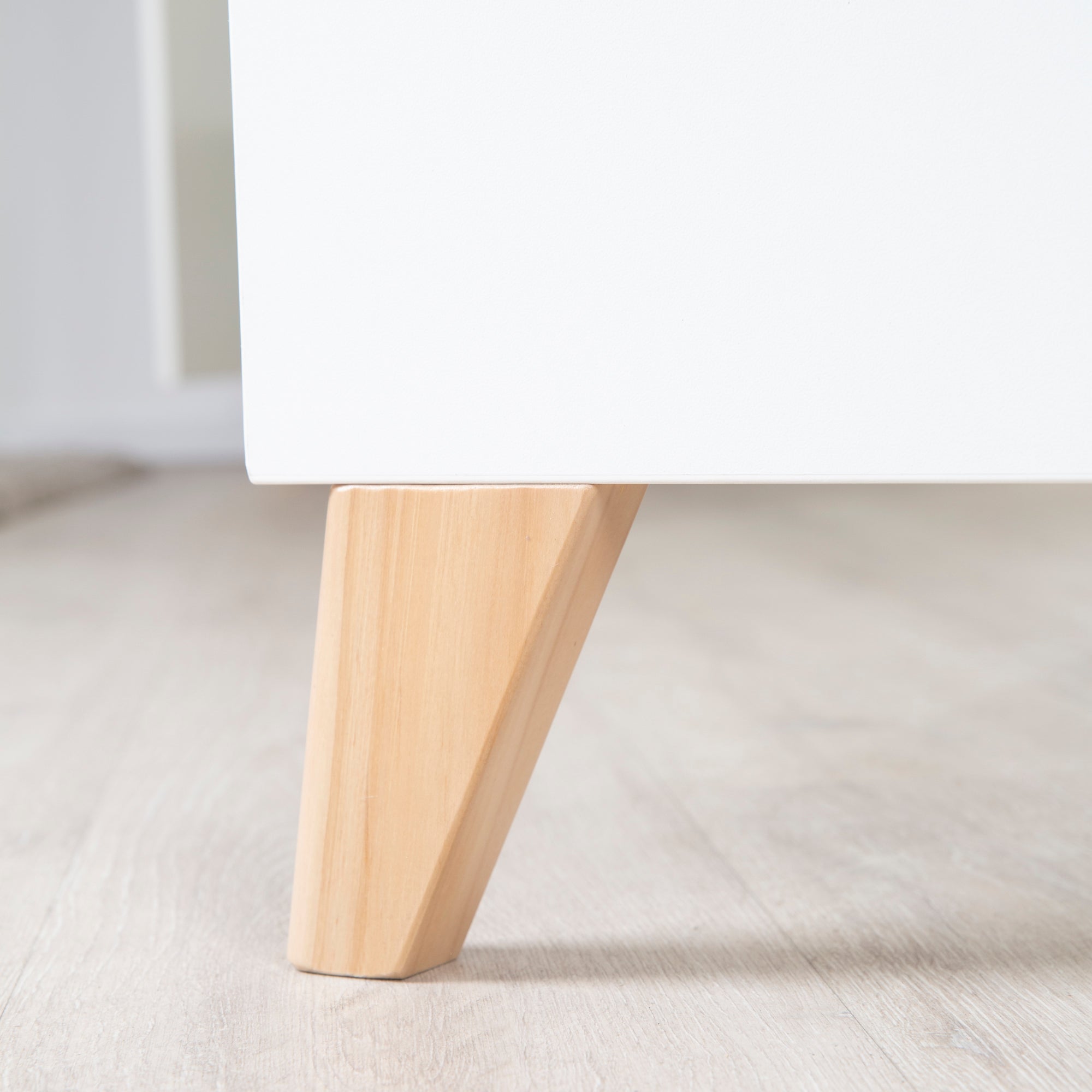 Roba 1622866 Kleiderschrank 2,5 türig Leon weiß – Kleiderschrank 2-türig - Produktbild 4