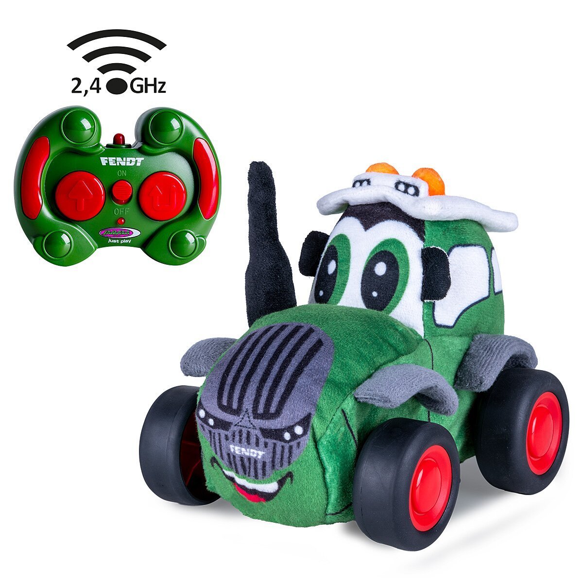 JAMARA Fendt RC Plüschtraktor 2,4GHz mit Sound ab 24 Monaten