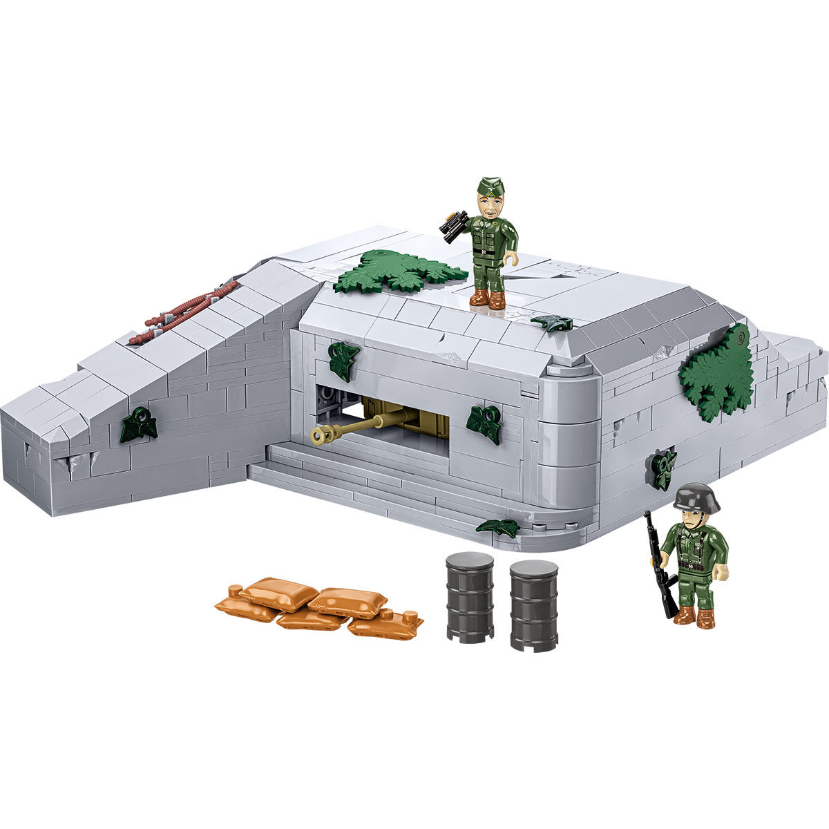 COBI 3136 - Deutscher BUNKER Regelbau 667 - Bild 5 COBI 3136 - Deutscher BUNKER Regelbau 667 - Bild 5