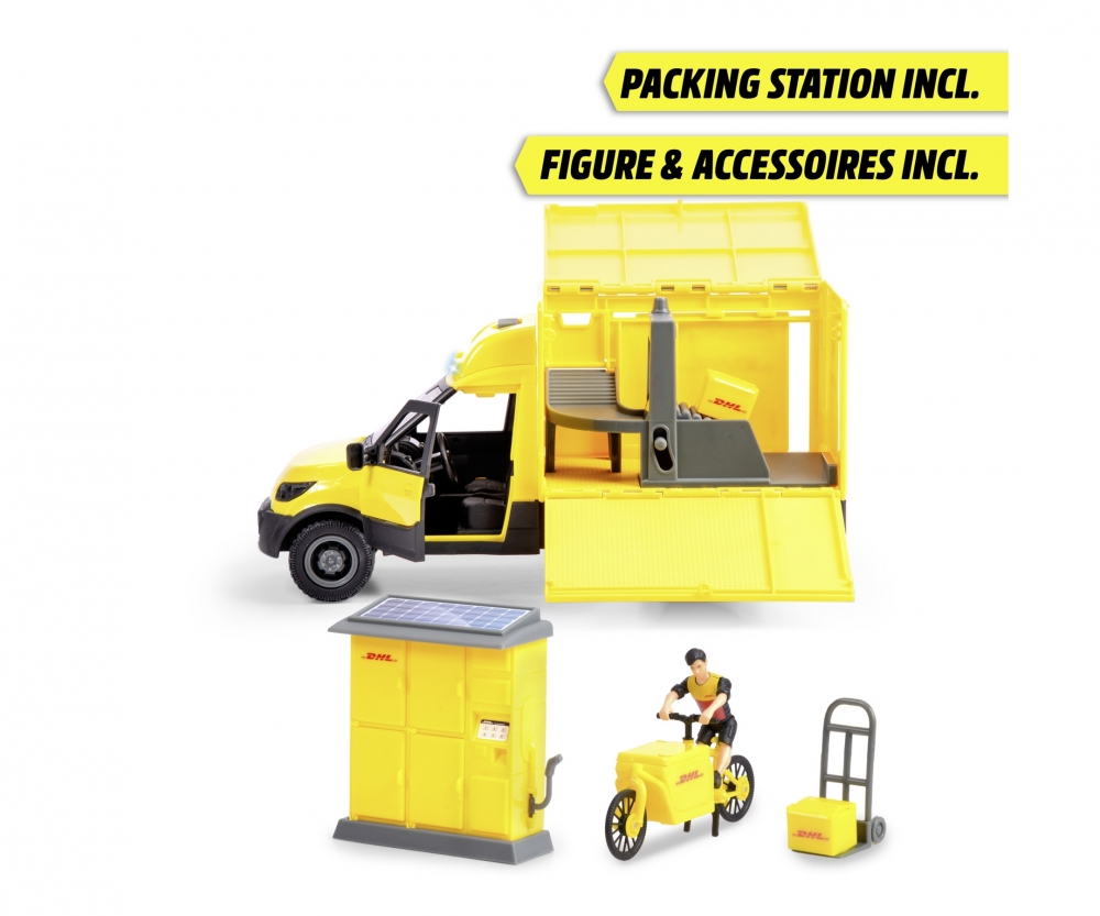 Dickie Toys DHL Delivery Set (203747020)