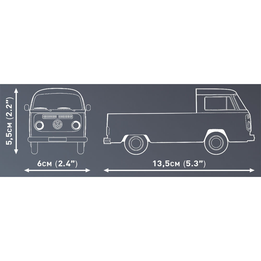 COBI 24618 - VW T2A Pritschenwagen SCALE 1:35 - Bild 4 COBI 24618 - VW T2A Pritschenwagen SCALE 1:35 - Bild 4