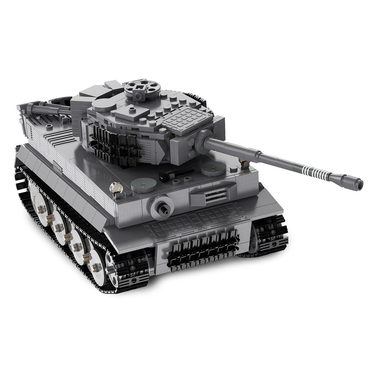 JAMARA CaDA Panzer Tiger 1:35 grau 2,4GHz Bricks ab 8 Jahren