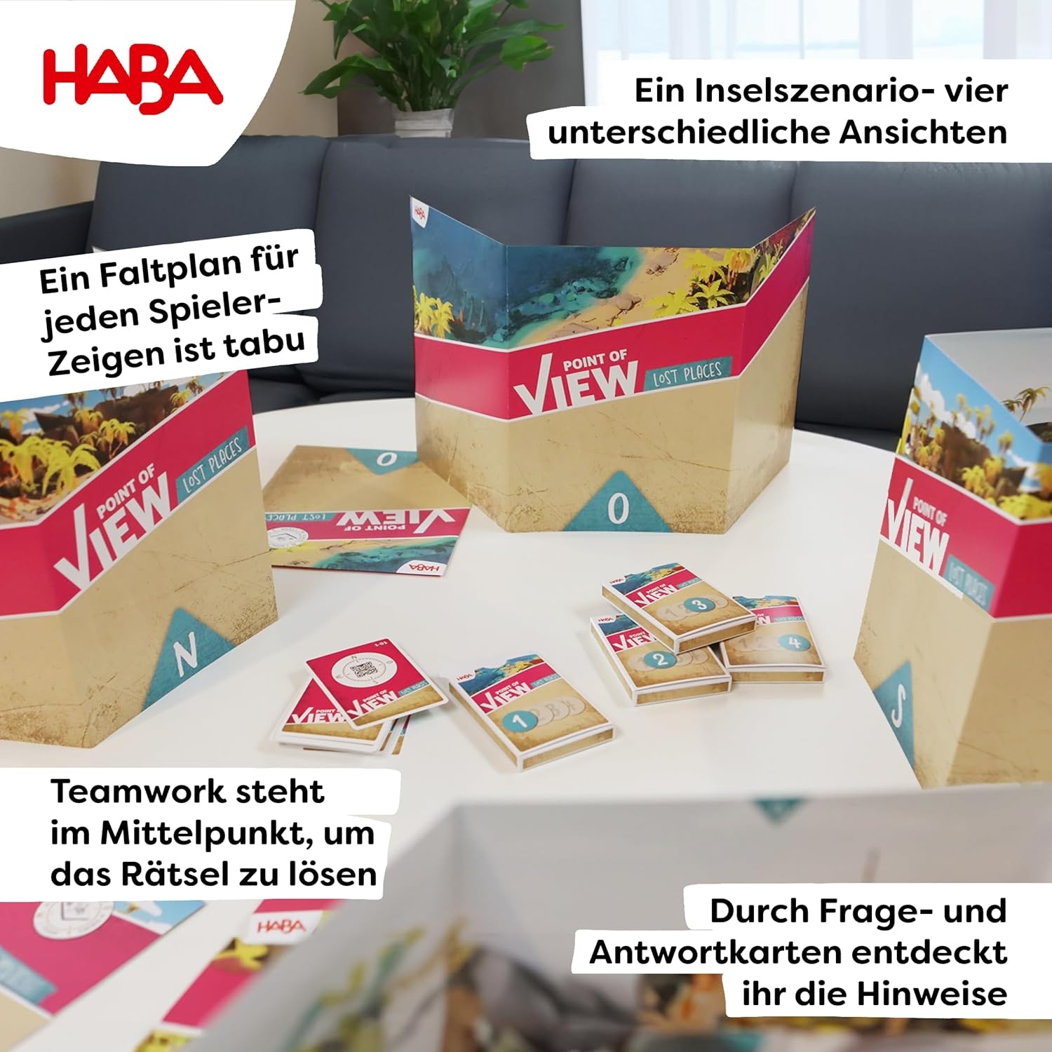 HABA Point of View: Lost Places - Kooperatives Rätselspiel für 2–8 Spieler ab 10 Jahren HABA Point of View: Lost Places - Kooperatives Rätselspiel für 2–8 Spieler ab 10 Jahren
