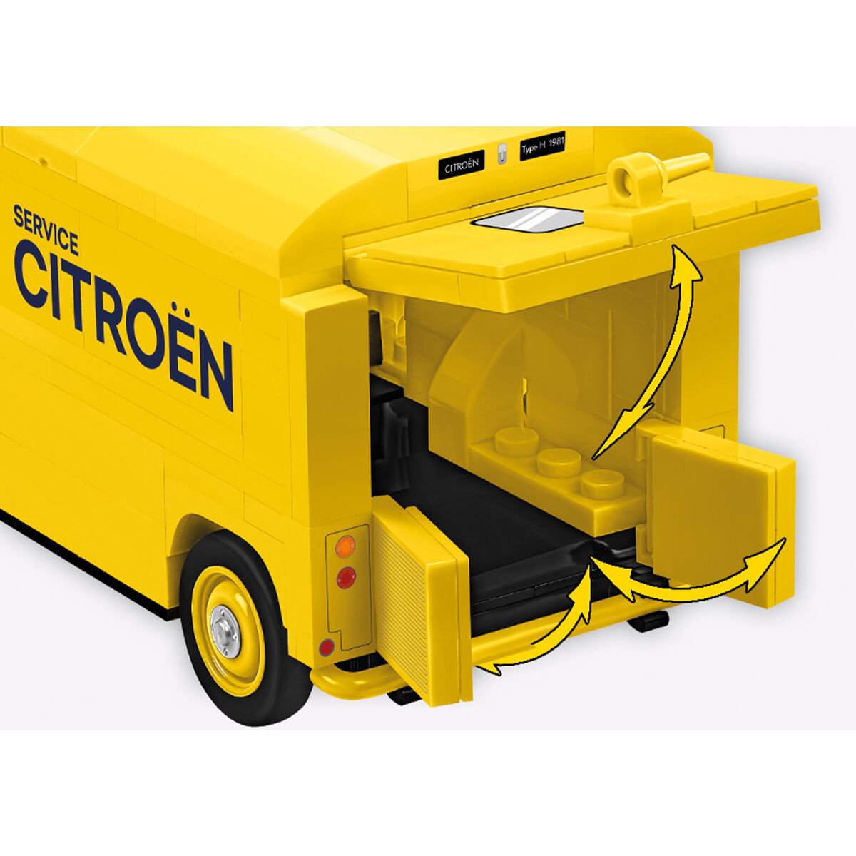 COBI 24632 - Citroen TYPE H Service Maßstabb 1:35) - Bild 7 COBI 24632 - Citroen TYPE H Service Maßstabb 1:35) - Bild 7